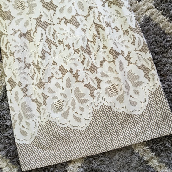 Studio One New York Floral Textured Midi Sleeveless High Neck Sheath Dress 2P - Picture 2 of 7